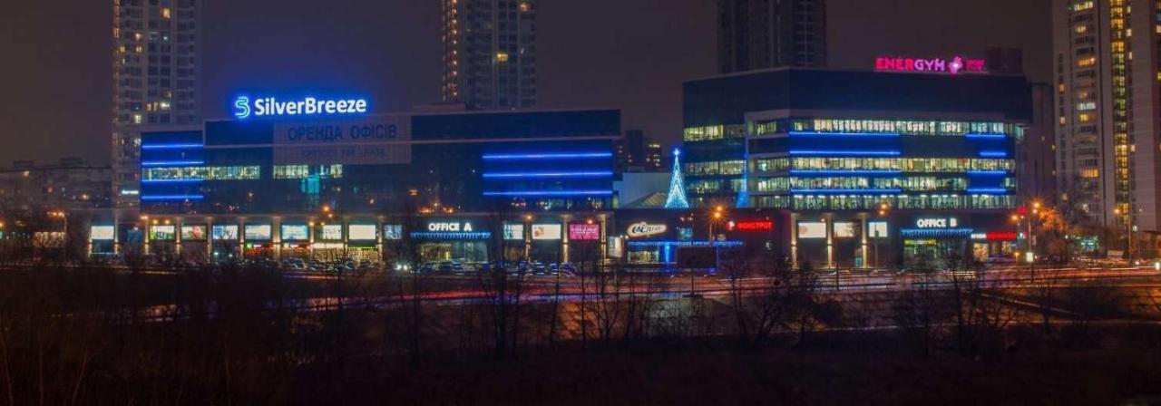 Жк Silver Breeze,Днепровськая Набережная 1А 基輔 外观 照片
